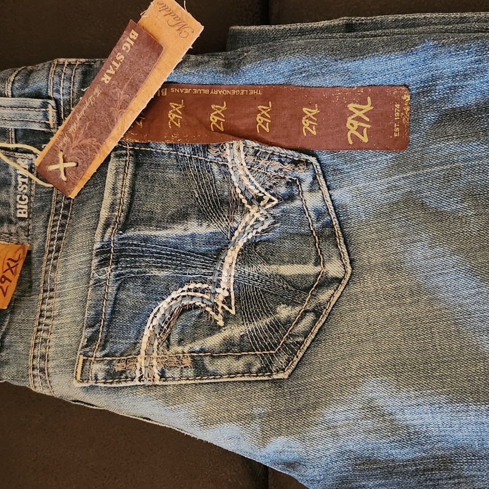 Big star blue jeans